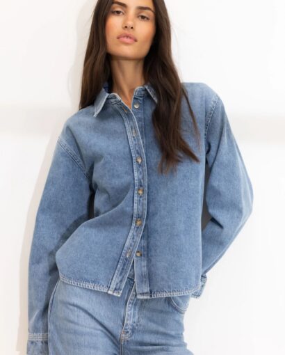 Francis shirt - Mid blue