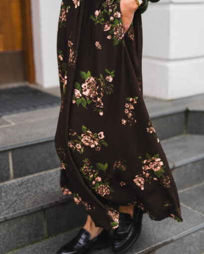 Irene HW skirt - Misty roses flower