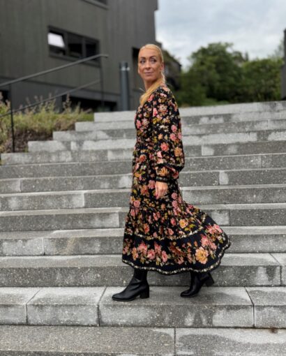 Bohemian midi dress - Evening field