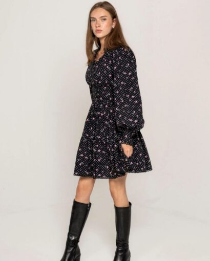 Tripti dress - Polka bloom
