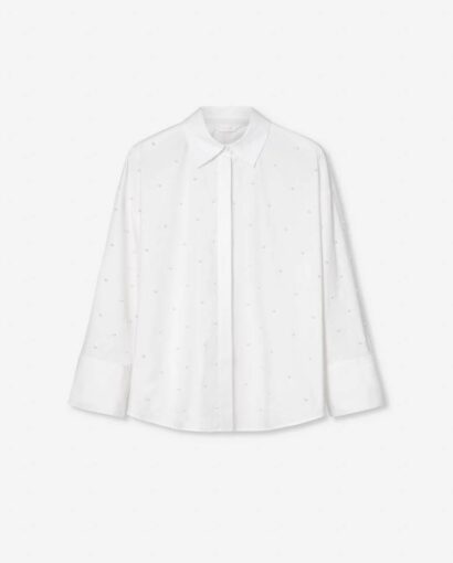 Nell pearl shirt - White