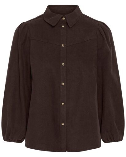 Hessi ballari shirt - Chocolate brown