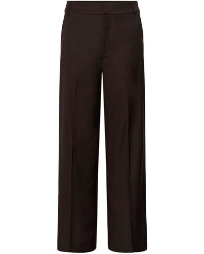 Cadie mel core pant - Chocolate brown melange