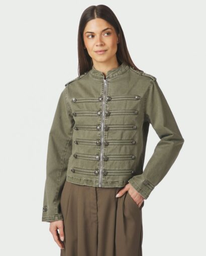 Sivena denim jacket - Army