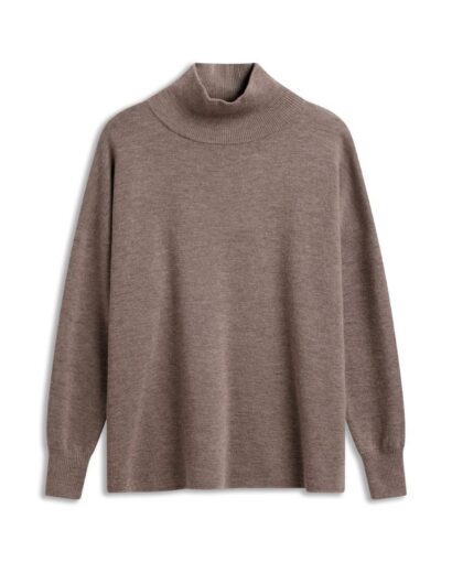 Fernanda merino sweater - Light brown