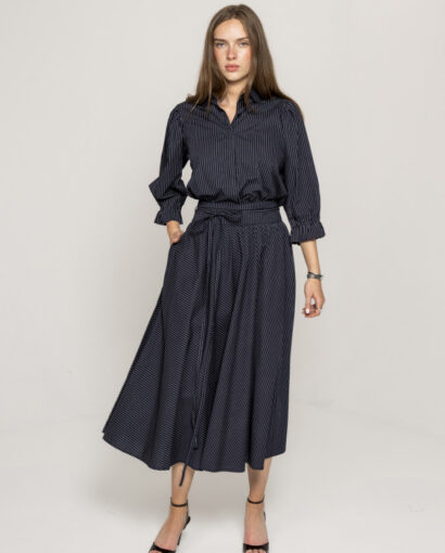 Astrid skirt  - Pinstripe