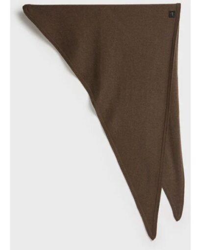Mira wool cash scarf - Espresso