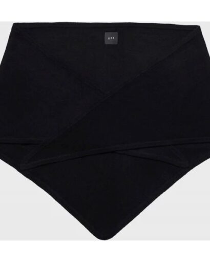 Mira wool cash scarf - Black