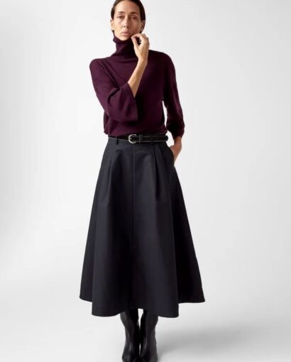 Tia merino knit - Burgundy