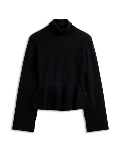 Ovie merino sweater - Black