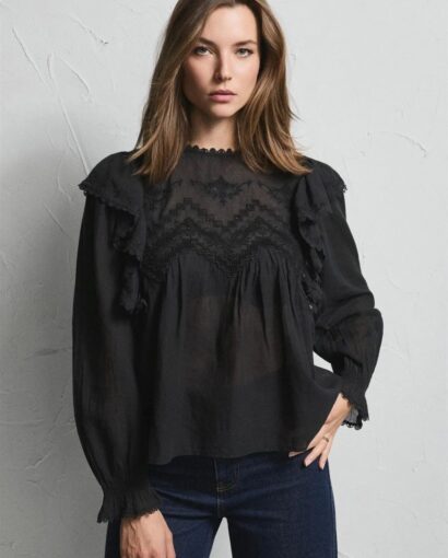 Victoria Blouse - Black