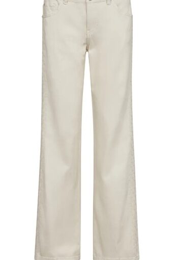 Marlena EMB jeans - Ecru