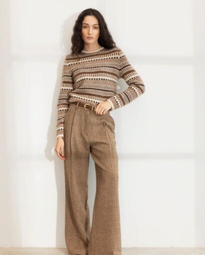 Lumi knit - Dark brown