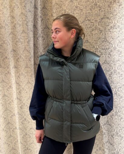 Lenox down vest - Olive