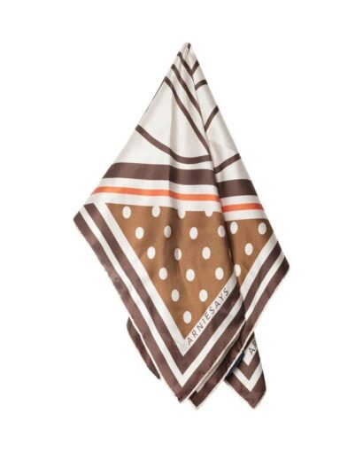 Kensington Silk - Brown Multi