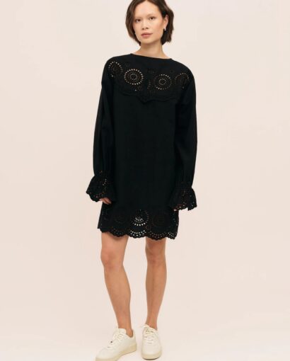 Bea shirt dress - Black