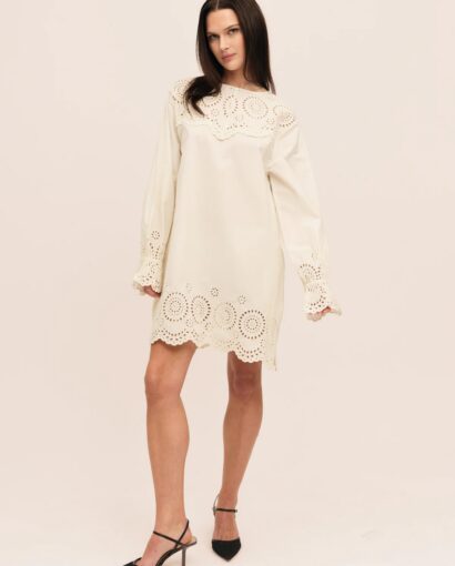 Bea shirt dress - White