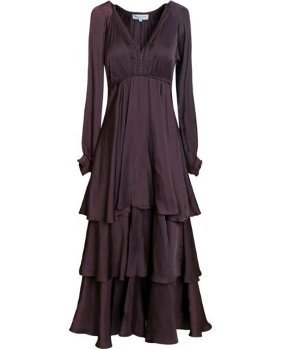 Blaine solid dress - Brown