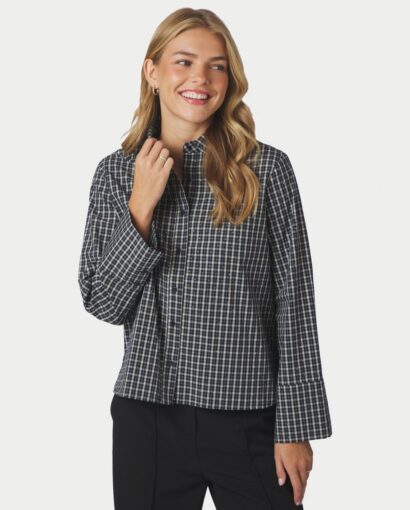Drew Check Bedaz Shirt - Blue