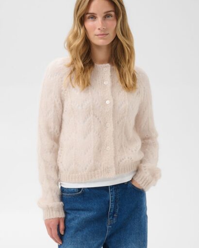 Dinah cardigan - Whitecap gray
