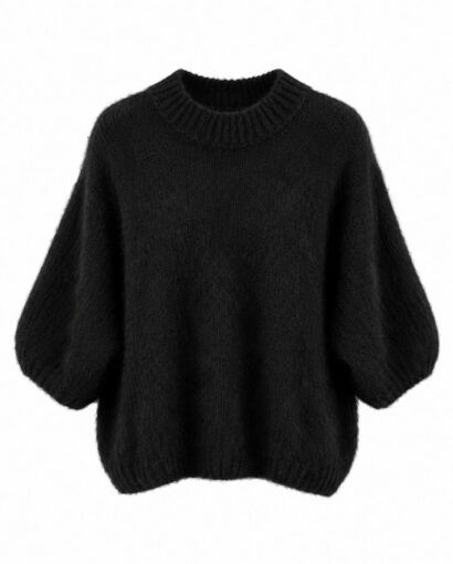 Kid Mohaire T-shirt - Black