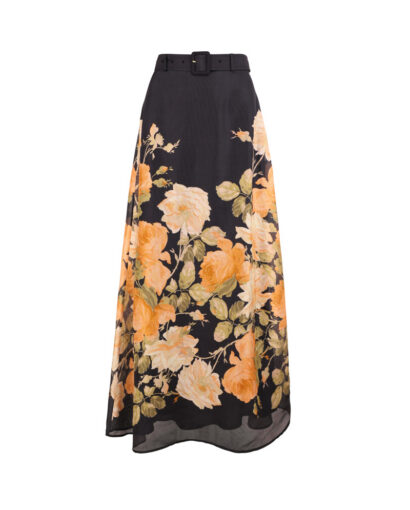Organza skirt - Midnight field