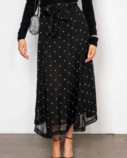 Vanja skirt - Black pearl