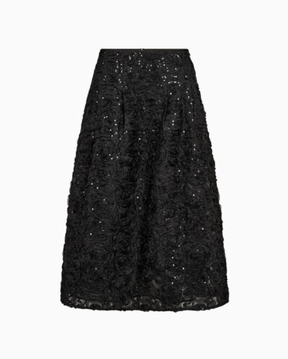 Reya sequins skirt - Black