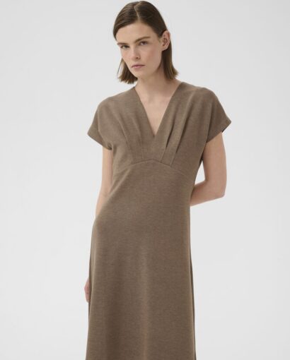 Fari Vincent Short Dress - Coffe Quartz Mel